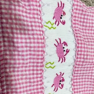 Nola smocked crab swimsuit size 2T